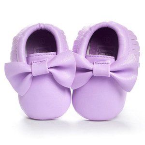 Baby Girl Tassel Soft Soled Non-slip Crib Shoes Moccasins First Walkers